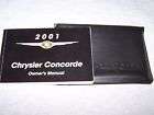 chrysler concorde owners manual  