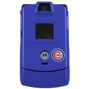 MLB Chicago Cubs Royal Blue Razor Protective Cell Phone Cover  