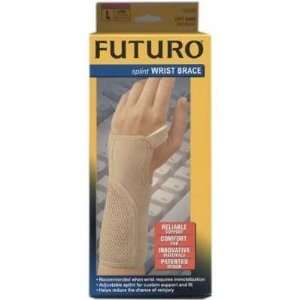 Futuro Splint Wrist Brace, Left Hand, Large, (7.5   9 in 