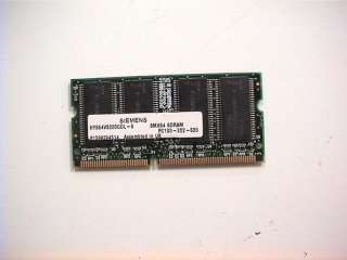 COMPAQ PROSIGNIA PP2040 SIEMENS 8MX64 PC100 SDRAM RAM  
