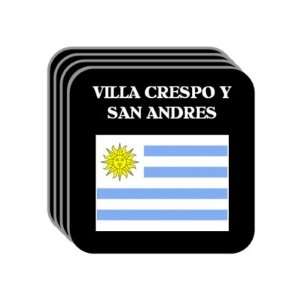 Uruguay   VILLA CRESPO Y SAN ANDRES Set of 4 Mini Mousepad Coasters