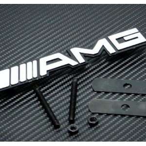  High Quality AMG 3D Chrome Grille Emblem Automotive