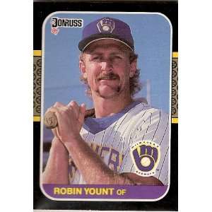  1987 Donruss #126 Robin Yount   Milwaukee Brewers [Misc 
