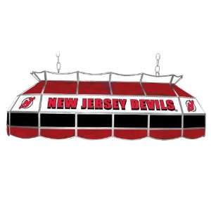  NHL New Jersey Devils Stained Glass 40 inch Lighting 