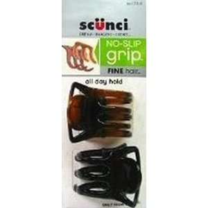  Scunci Crown Jaw Clip 2 Pk (3 Pack) Health & Personal 