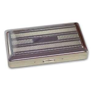  Fashion Pinstripe Cigarette Case #44 Health & Personal 