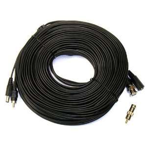  100FT BNC PLUG & PLAY CCTV VIDEO AND POWER CABLE Camera 