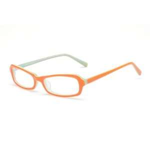  HT014 prescription eyeglasses (Orange/Green) Health 