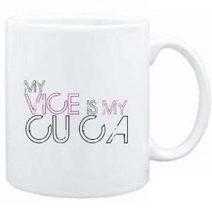    Mug White  my vice is my CuÃ­ca  Instruments