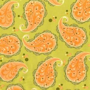 Farmers Market Playful Paisley   Peach