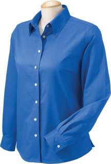 Chestnut Hill Womens Performance Plus Oxford Blouse Easy Care. CH580W 