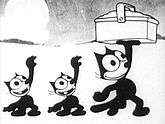 Felix and Inky and Winky in April Maze (1930)