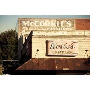   Florence, Vintage Sign for Rosies Cantina Restaurant by Walter