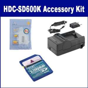  Panasonic HDC SD600K Camcorder Accessory Kit includes SDM 