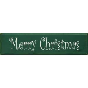  Merry Christmas (Curlz) (large) Wooden Sign