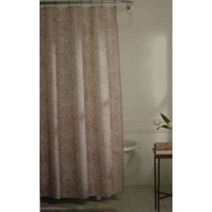 Canterbury Garden Gate Scroll Fabric Shower Curtain 
