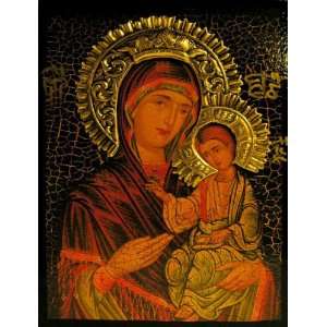 VIRGIN & CHILD, Orthodox Icon 