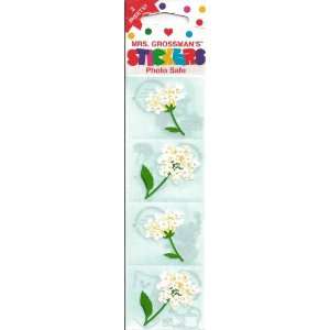  Snowball Flower Scrapbook Stickers (11553) Arts, Crafts 