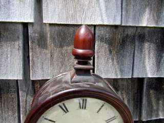 John Sawin American Banjo Clock, 1825 Boston Timepiece  