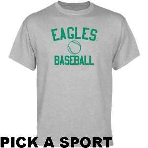 Florida Gulf Coast Eagles Ash Custom Sport Icon T shirt  