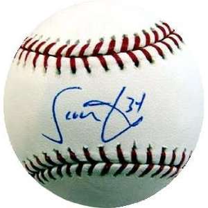 Scott Olsen autographed Baseball