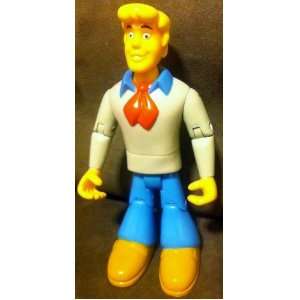  Warner Brothers Scooby Doo Fred Poseable Figure 4 Doll 