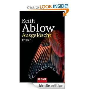 Ausgelöscht Roman (German Edition) Keith Ablow  Kindle 