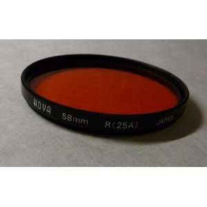  Hoya   58mm   (R 25A) Lens Filter 