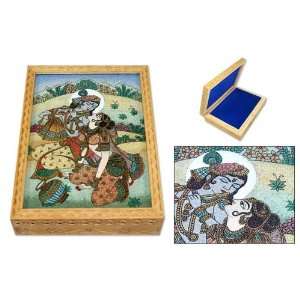    Gemstone painting box, Mesmerizing Krishna