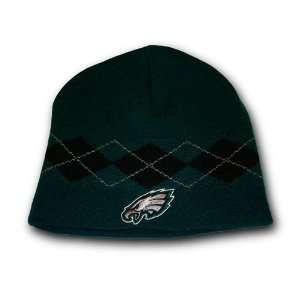  Reebok Eagles NFL Argyle Beanie