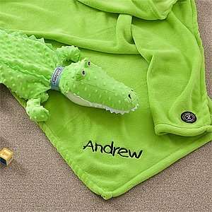  Personalized Zoobies Blanket Pet   Crocodile Toys & Games