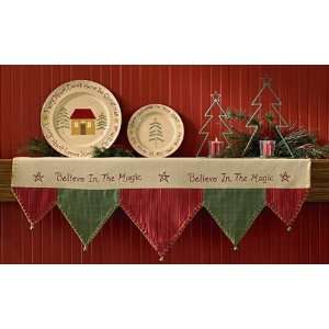 Believe Mantle Scarf or Curtain $38.95 
