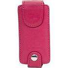 griffin custom fit pink leather case trio for ipod nano