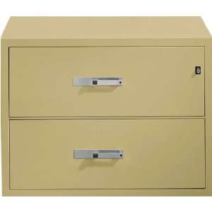  Phoenix 2 Drawer 44 inch Lateral Fireproof Filing Cabinet 