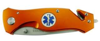 EMT Paramedic Folding Camping Pocket Knife Rescue Tool  