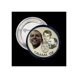   PRESEDENTIAL CAMPAIGN Obama / JFK / MLK /BOBBY BUTTON 