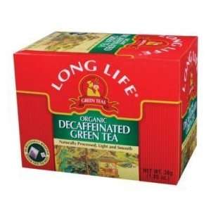  Long Life   Herb Tea, (Organic) , Green, Decaf 20 Bag 