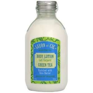  Savon et Cie Body Lotion, Green Tea, 8.4 oz (250 ml) (Pack 
