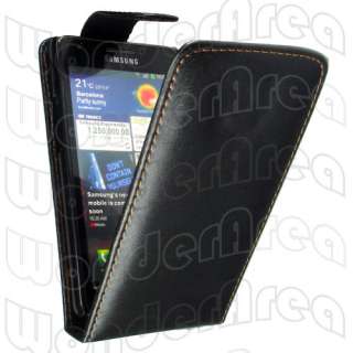 Leather Skin Case Cover for Samsung Galaxy S II 2 i9100  