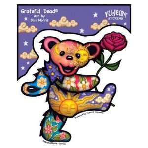  Grateful Dead dancing bear with rose 