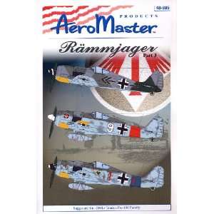 Fw 190 A Rammjager, Part 3 JG 1, 2, 54 (1/48 decals)