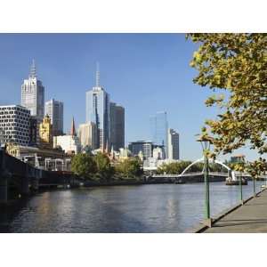 Melbourne Central Business District (Cbd) and Yarra River, Melbourne 