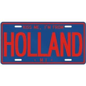   AM FROM HOLLAND  MICHIGANLICENSE PLATE SIGN USA CITY