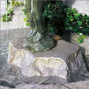  Brass Baron PED L Stone Pedestal (L) Patio, Lawn & Garden
