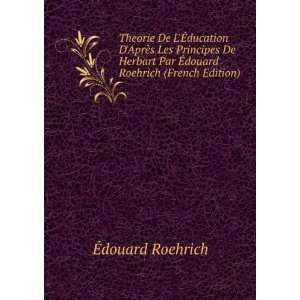   Par Ã?douard Roehrich (French Edition) Ã?douard Roehrich Books