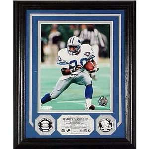  Barry Sanders Hall Of Fame Induction Photomint Sports 