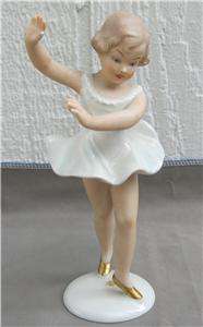 Wallendorf Schaubach Dancing Girl Figurine Germany  