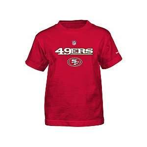 Reebok San Francisco 49ers Youth (8 20) Sideline Classic T Shirt Extra 
