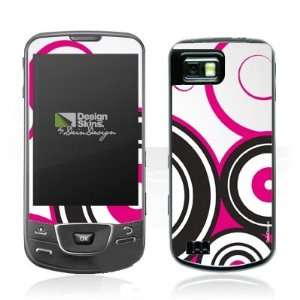  Design Skins for Samsung I7500 Galaxy   Pink Circles 