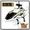 GREEN Syma S107G 3 Channel RC Radio Remote Control Mini Helicopter 
